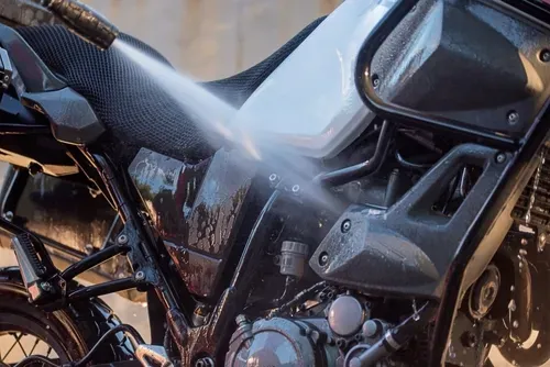 Motorcycle cleaning